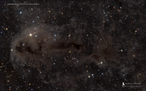 Sky-Watcher N 150/750 PDS; Sky-Watcher EQ6-R Pro; Omegon Guidescope 50/200 mm; Guidingcam: Omegon GUIDE 2000C; Kamera: Omegon veTEC571C; Filter: UV/IR 2"; automatischer FlatPanel; mini PC mit Stellarium / N.I.N.A / SharpCap und PHD2